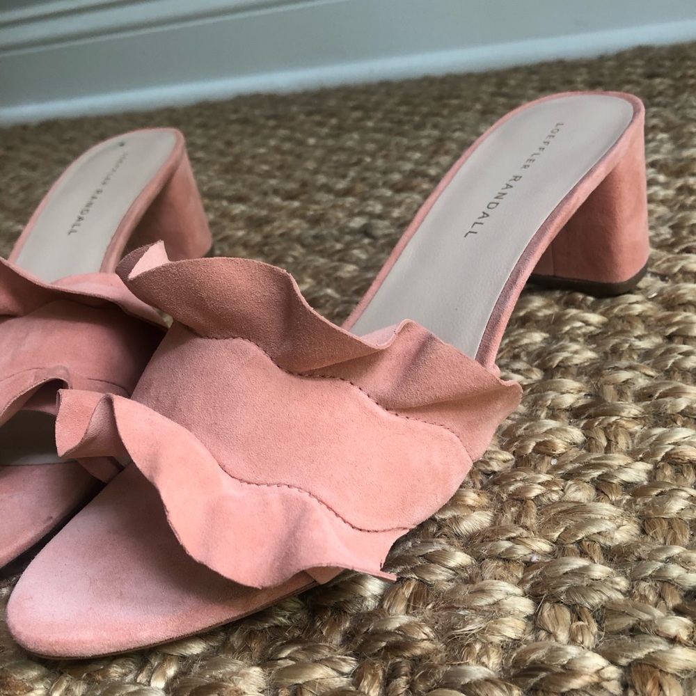 New: Loaffler Randall Vera. Suede Mule. Size 40 or 9.5